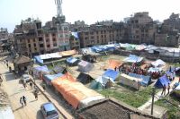 Cleaning and Relief Distribution Program at Bhaktapur