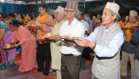 Glimpses of Saturday Satsang at Shyama Shyam Dham,Thimi