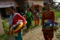 Relief Aids Distribution Program at Tandi,Chitwan