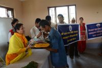 Relief Aids Distribution Program at Tandi,Chitwan