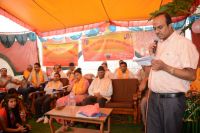 Stone Laying Ceromony of Satsang Hall