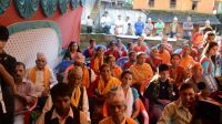 Stone Laying Ceromony of Satsang Hall