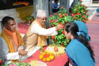 Bijaya Dashami Celebration at Shyama Shyam Dham,Thimi
