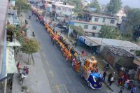 Grand Nagar Sankirtan in Pokhara