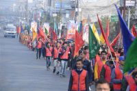 Grand Nagar Sankirtan in Pokhara