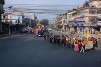 Grand Nagar Sankirtan in Pokhara