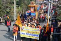 Grand Nagar Sankirtan in Pokhara