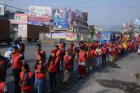 Grand Nagar Sankirtan in Pokhara