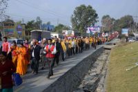 Grand Nagar Sankirtan in Pokhara