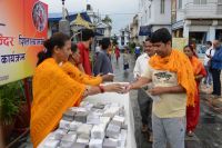 Mahaprasadi Distribution at SSD