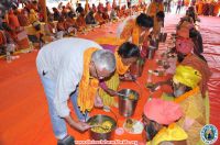 Sadhu Sewa at Shyama Shyam Dham,Thimi