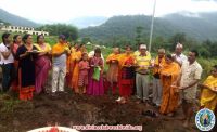 Stone Laying Ceremony at Damauli