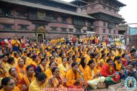 Sadhana at Krishna Mandir