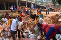 Preparation for Sharad Purnima