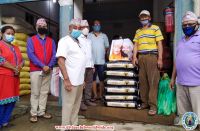 Handover Relief Material at Chitwan