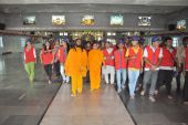 DYC Members Visiting to Rangeeli Mahal, Barsana with Respected Swami Shree Haridas Ji  And  Respected Sangita Didi