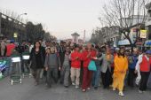 Grand Nagar Sankirtan with Swamiji at Durbar Marg, Kathmandu