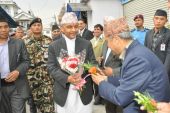 Glimpses of Shyama Shyam Dham Visit by Head of the Nepal Govt(Mr.Khil Raj Regmi)