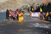 Asthu Visarjan Program at Kagbeni,Muktinath on 2070-10-02