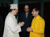 Late King Mr.Gyanendra Bir Bikram Shah Dev Visiting to Swami Shree Haridas Ji 