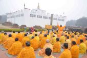 Meditation at Lumbini